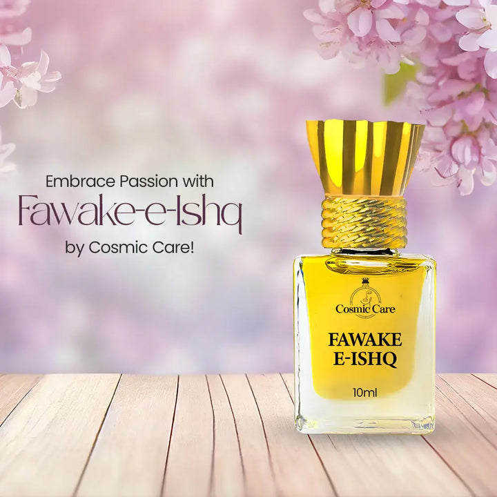 Fawake-e-Ishq Premium Attar Perfume 10 ml each - Alcohol-Free Long-Lasting Luxurious unisex Fragrance