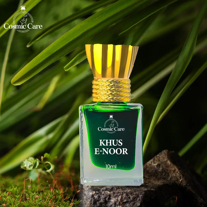 Khus-e-Noor Attar Perfume 10 ml each - Alcohol-Free Long-Lasting Luxurious unisex Fragrance