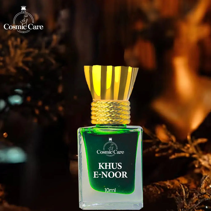 Khus-e-Noor Attar Perfume 10 ml each - Alcohol-Free Long-Lasting Luxurious unisex Fragrance